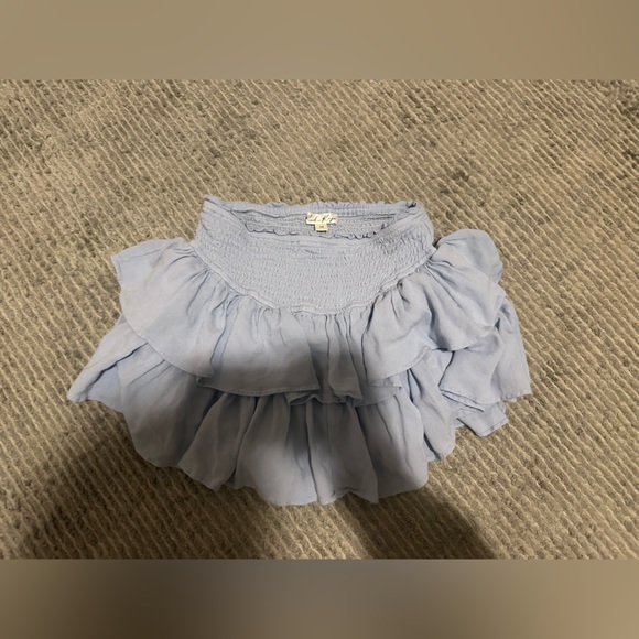 Rock N Rags Light Blue Skirt - Picture 2 of 3